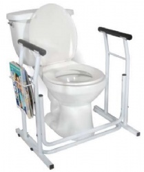 Free-standing Toilet Safety Rail