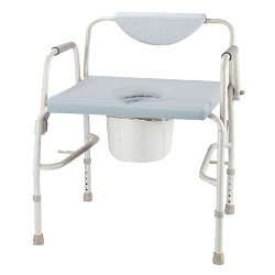 Bariatric Drop Arm Commode