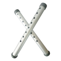 Walker Extension Legs with Glide Caps